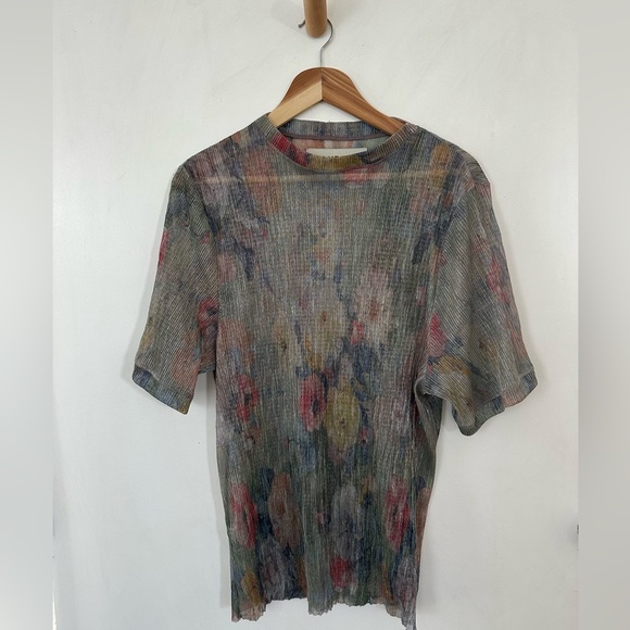 Mia Vesper Monet Plisse Tee - Picture 2 of 7